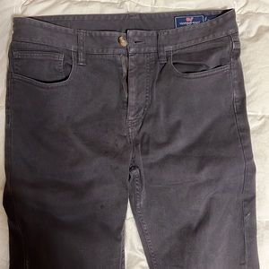 Vineyard Vines Mens Gray Pants. 30x34